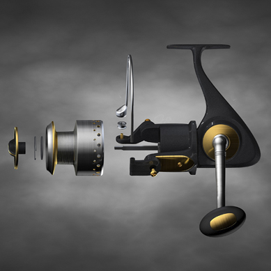 Hikaru Angelrolle Angelrolle der Firma Hikaru